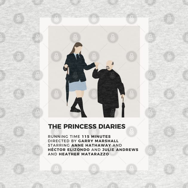 The Princess Diaries Minimalist Poster by honeydesigns